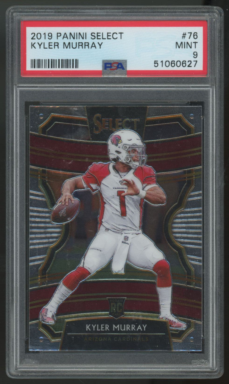 2019 Panini Select Kyler Murray RC #76 PSA 9