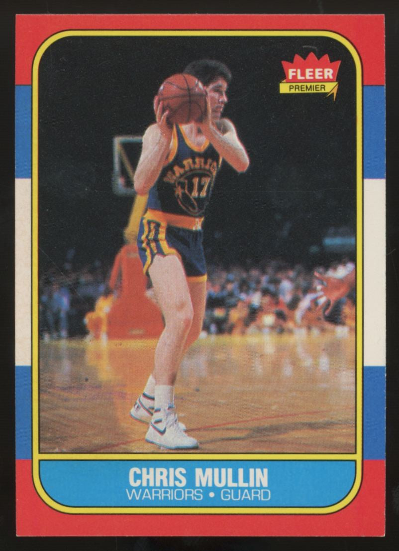 1986-87 Fleer Premier Chris Mullin RC #77