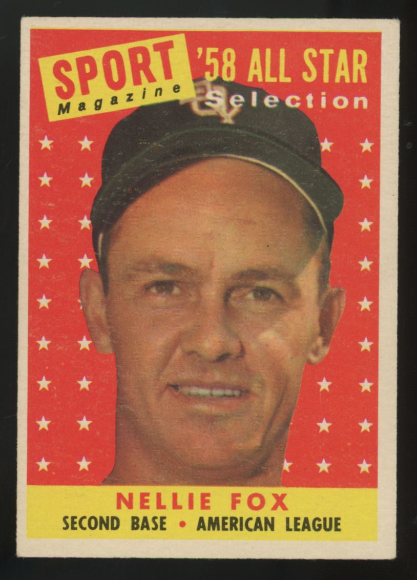 1958 Topps Nellie Fox All Star #479 EX+