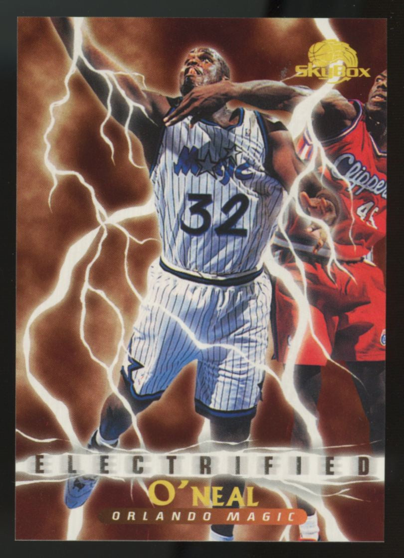 1995-96 Skybox Premium Shaquille O'Neal Electrified #293 NM "G"