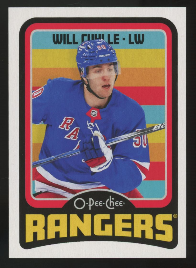 2024-25 O-Pee-Chee Will Cuylle Retro Blank Back