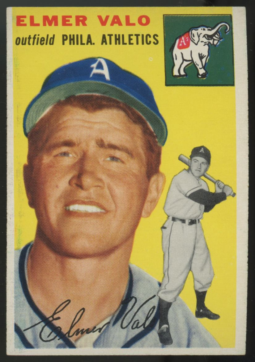 1954 Topps Elmer Valo #145 NM