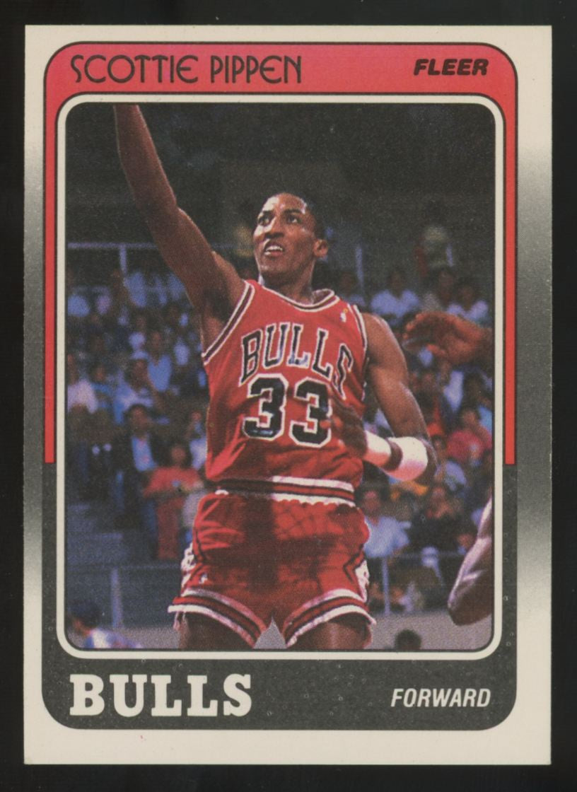 1988-89 Fleer Scottie Pippen RC #20 EX/MT