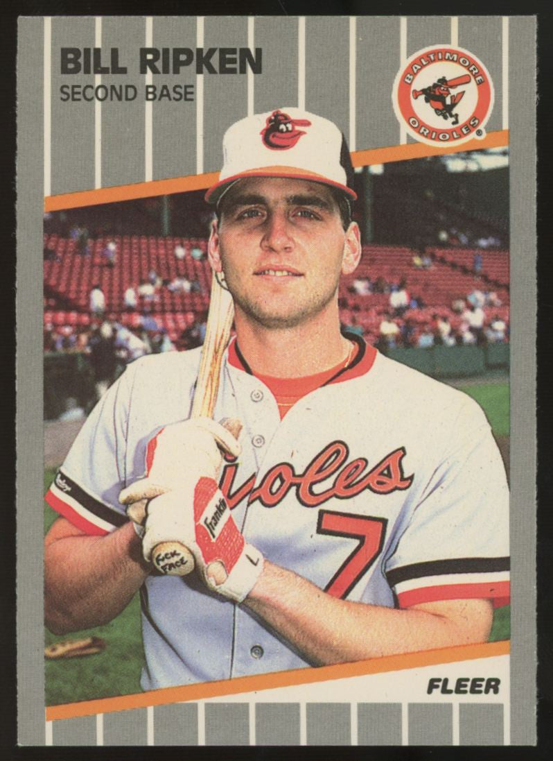 1989 Fleer Bill Ripken FF Error #616 NM "D"