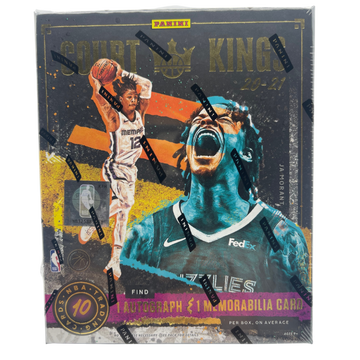 SOLD 10952 2020/21 Panini Court Kings Basketball Hobby Box