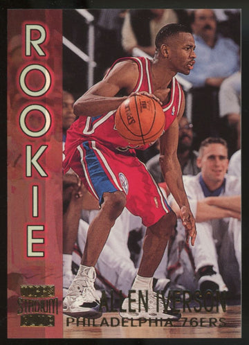 1996-97 Stadium Club Members Only Allen Iverson RC #R16