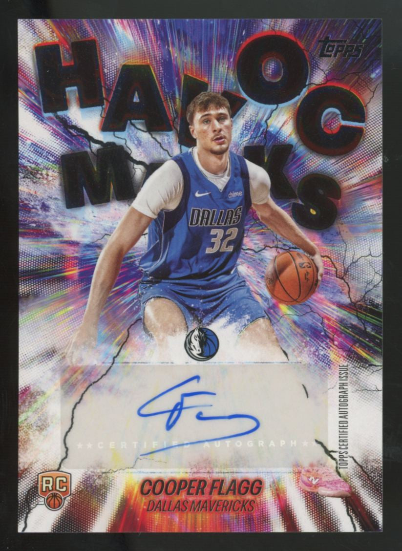 2025-26 Topps Cooper Flagg RC Havoc Marks Auto  #HM-CF