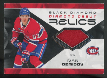 2025-26 Upper Deck Black Diamond Ivan Demidov RC Debut Patch #DD-ID