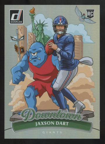 2025 Panini Donruss Jaxson Dart RC Downtown SSP #14