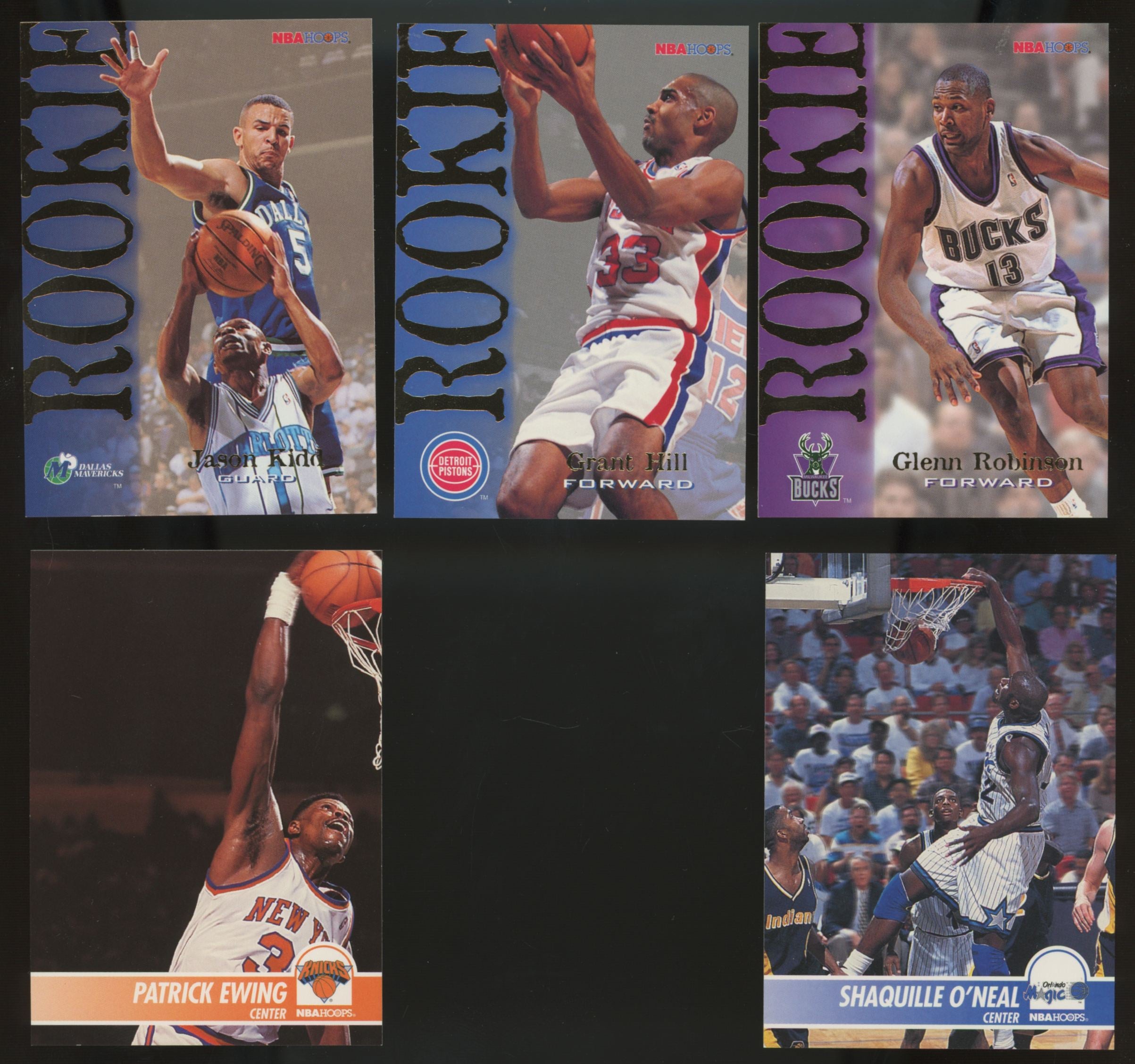 1994-95 Hoops Series 1 and 2 Complete Basketball Sets