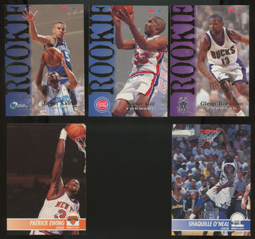 1994-95 Hoops Series 1 and 2 Complete Basketball Sets