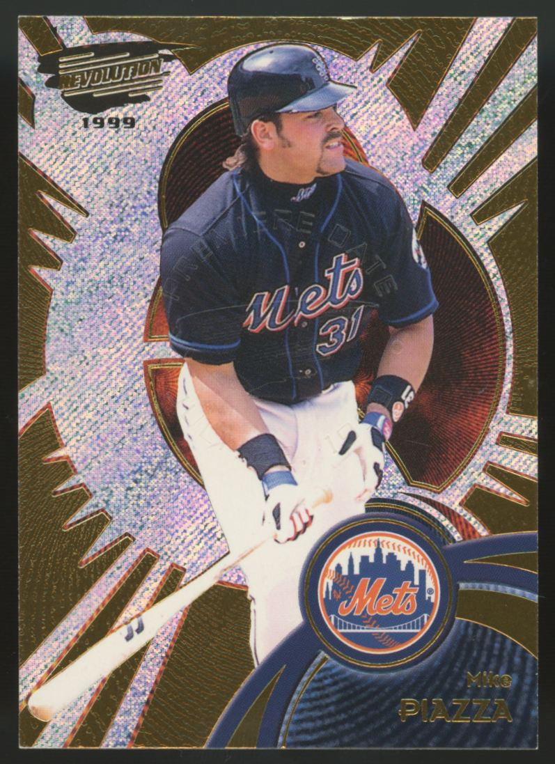 1999 Pacific Revolution Mike Piazza Premiere Date /49 #91