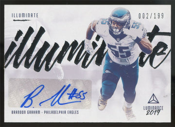 2019 Panini Luminance Brandon Graham Illuminate Auto /199 #ILL-BG