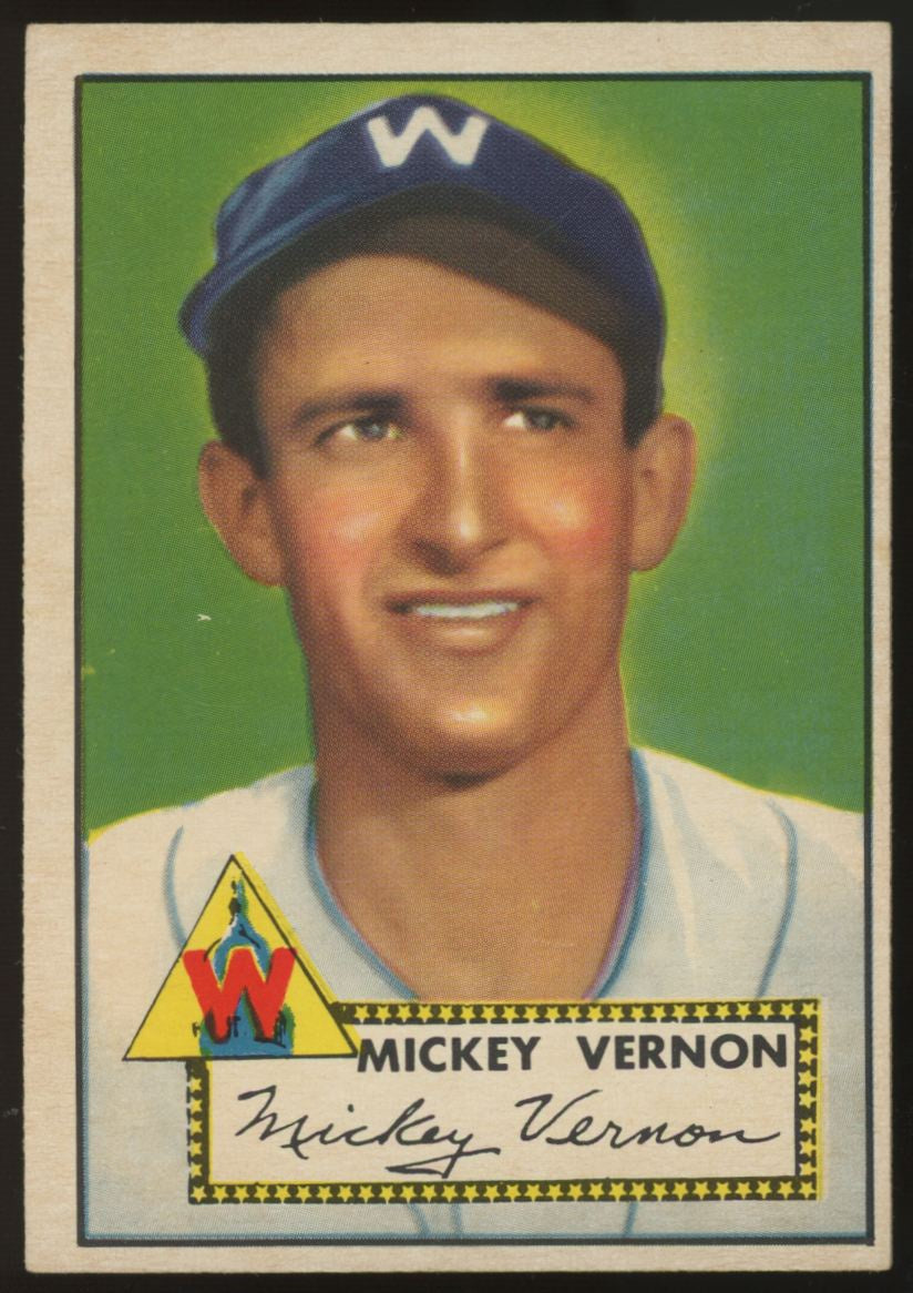 1952 Topps Mickey Vernon #106 EX