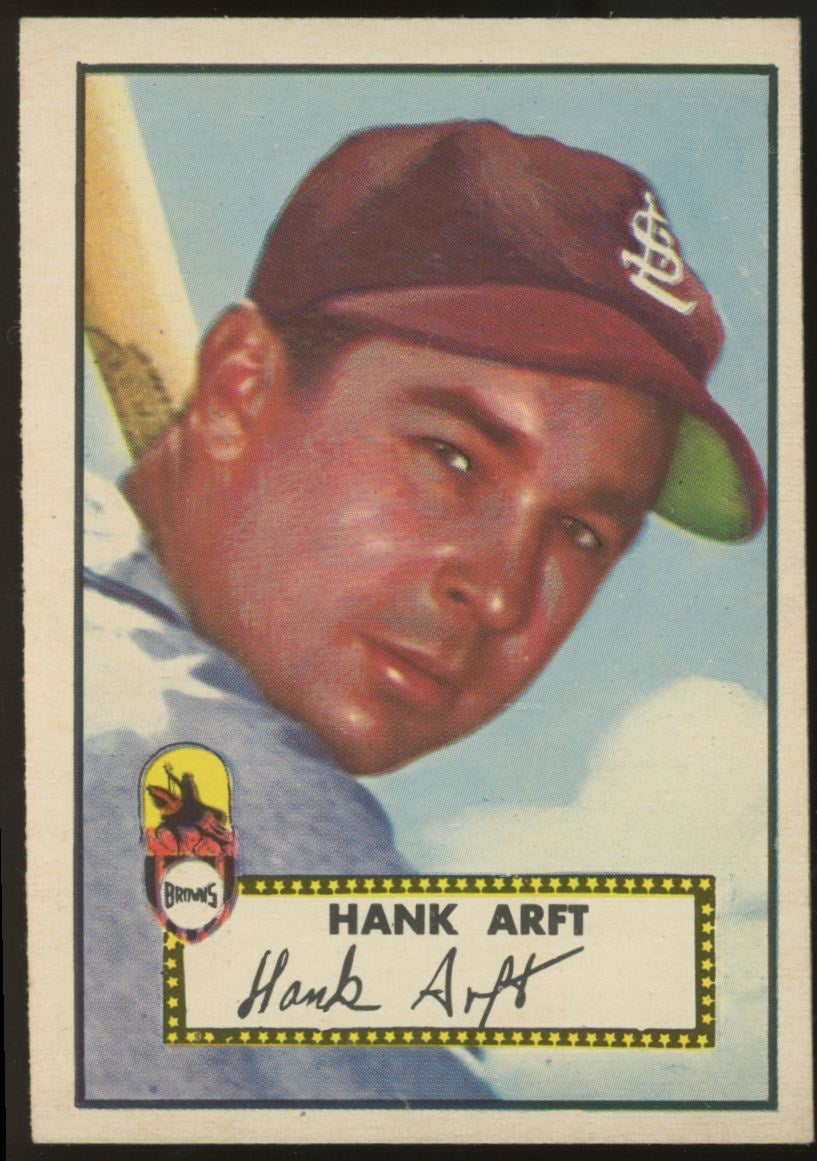 1952 Topps Hank Arft #284 NM