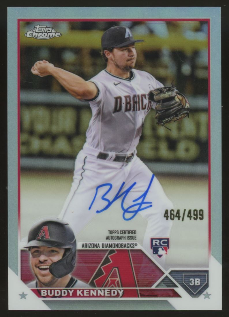 2023 Topps Chrome Buddy Kennedy RC Refractor Auto /499 #RA-BK