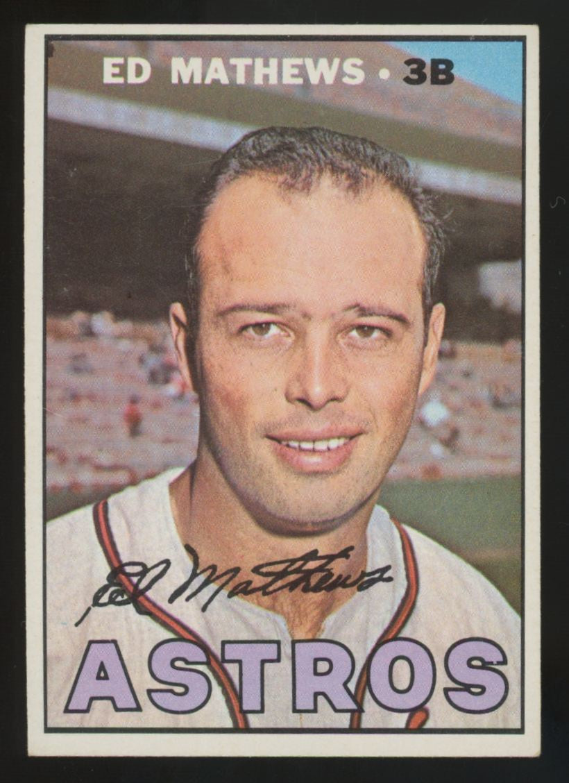 1967 Topps Ed Mathews #166 EX+