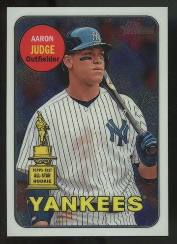 2018 Topps Heritage Aaron Judge Chrome /999 #THC-25
