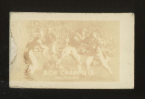 1948 Topps Magic Bob Chappuis All American Football #11 Good
