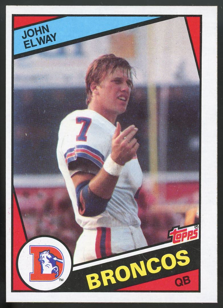 1984 Topps John Elway RC #63 EX/MT "E"