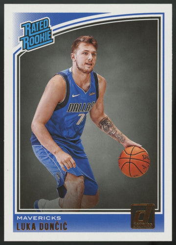 2018-19 Panini Donruss Luka Doncic RC Rated Rookie #177 "C"