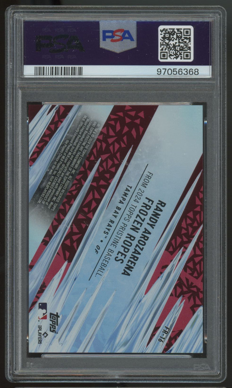 2024 Topps Pristine Randy Arozarena Frozen Ropes Red /5 #FR-16 PSA 10