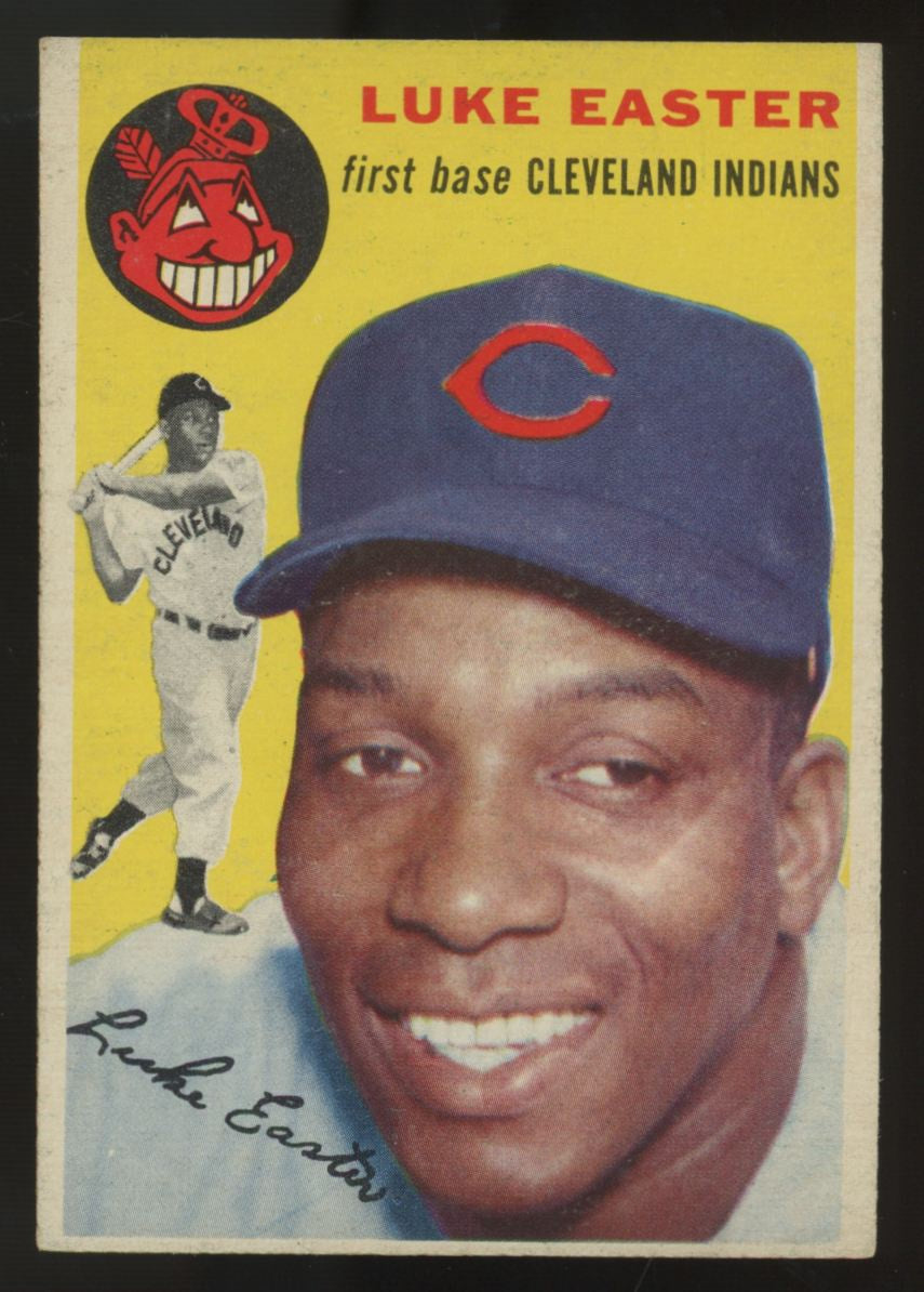 1954 Topps Luke Easter #23 EX "A"