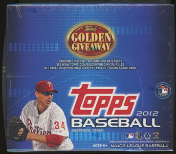 2012 Topps Baseball Series 1 Retail Box Factory Sealed