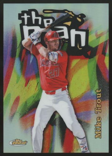 2026 Topps Finest Mike Trout The Man SSP #TM-8