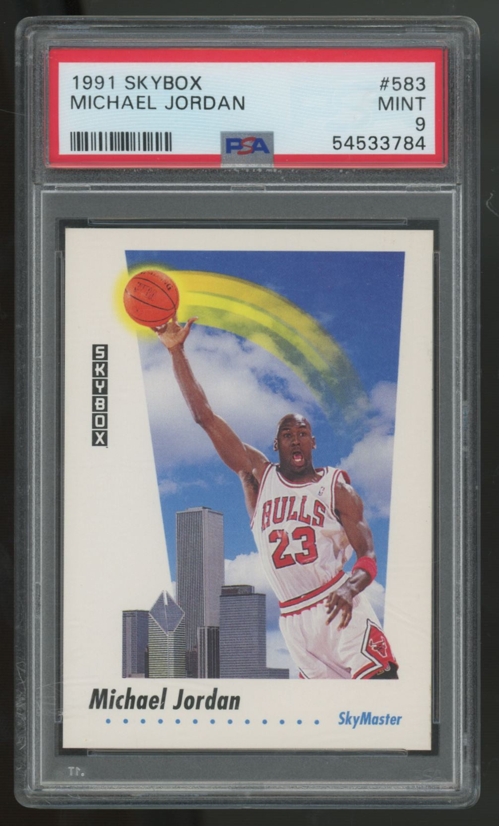 1991-92 SkyBox Michael Jordan #583 PSA 9