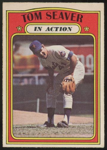 1972 O-Pee-Chee Tom Seaver In Action #446 EX+