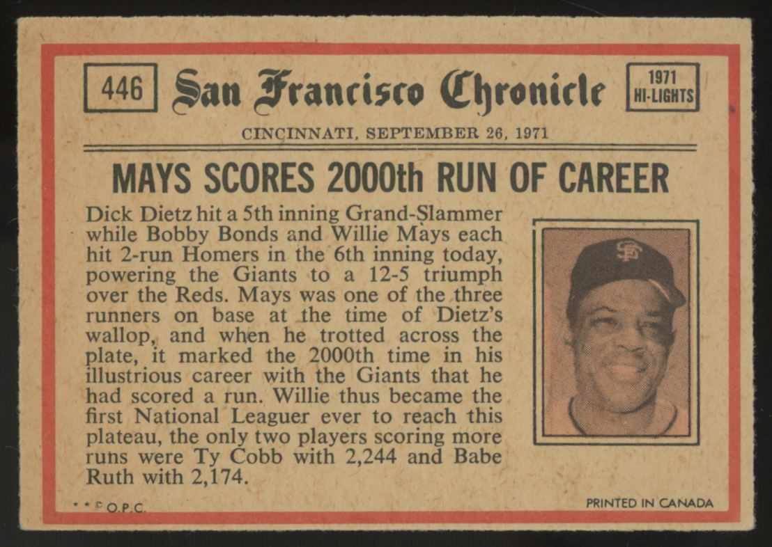 1972 O-Pee-Chee Tom Seaver In Action #446 EX+