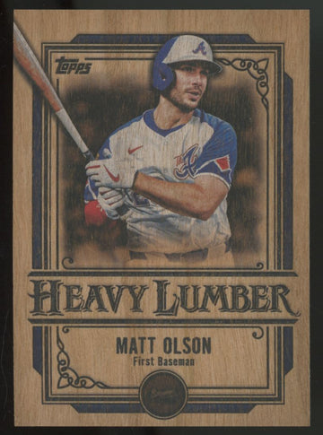 2025 Topps Series Two Matt Olson Heavy Lumber SSP #HL-28