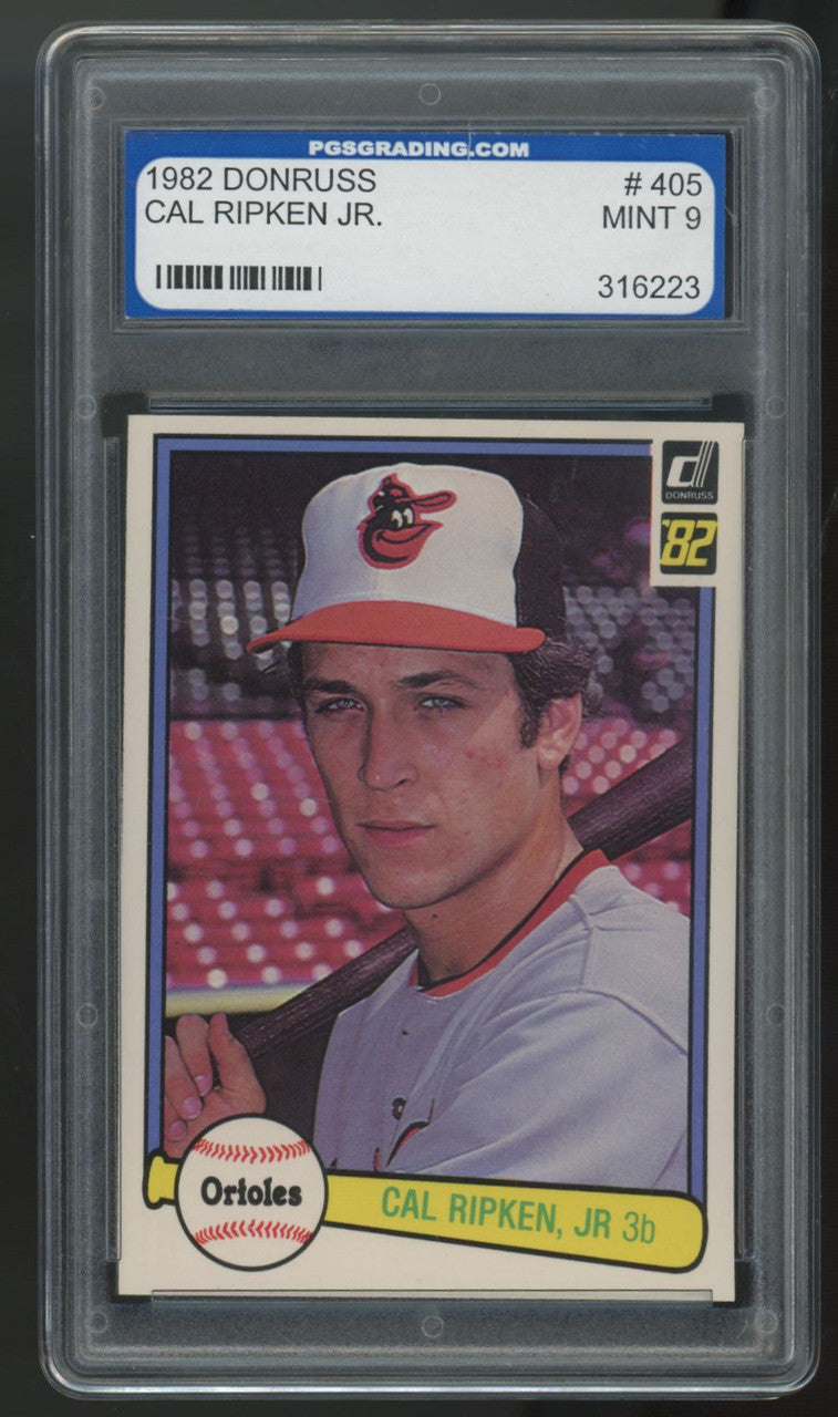 1982 Donruss Cal Ripken Jr. RC #405 PGS 9