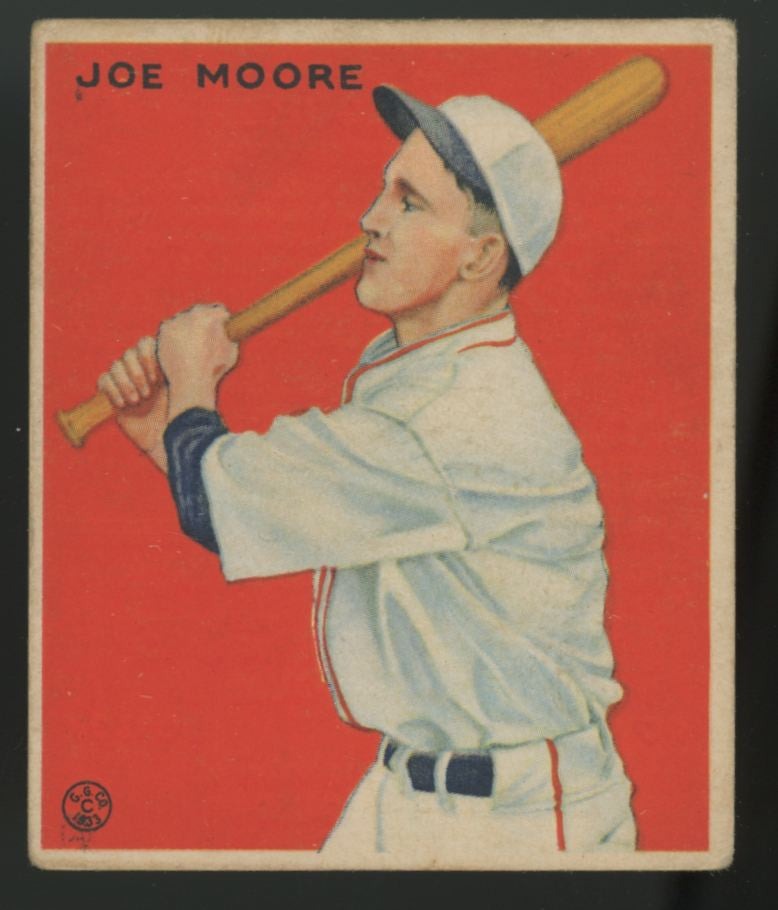 1933 Goudey Joe Moore #126 VG-EX