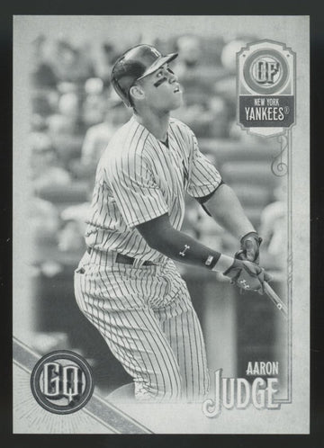 2018 Topps Gypsy Queen Aaron Judge Black And White /50 #300 *Corner*