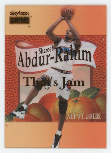 1998-99 Skybox Premium Shareef Abdur-Rahim That's Jam #3