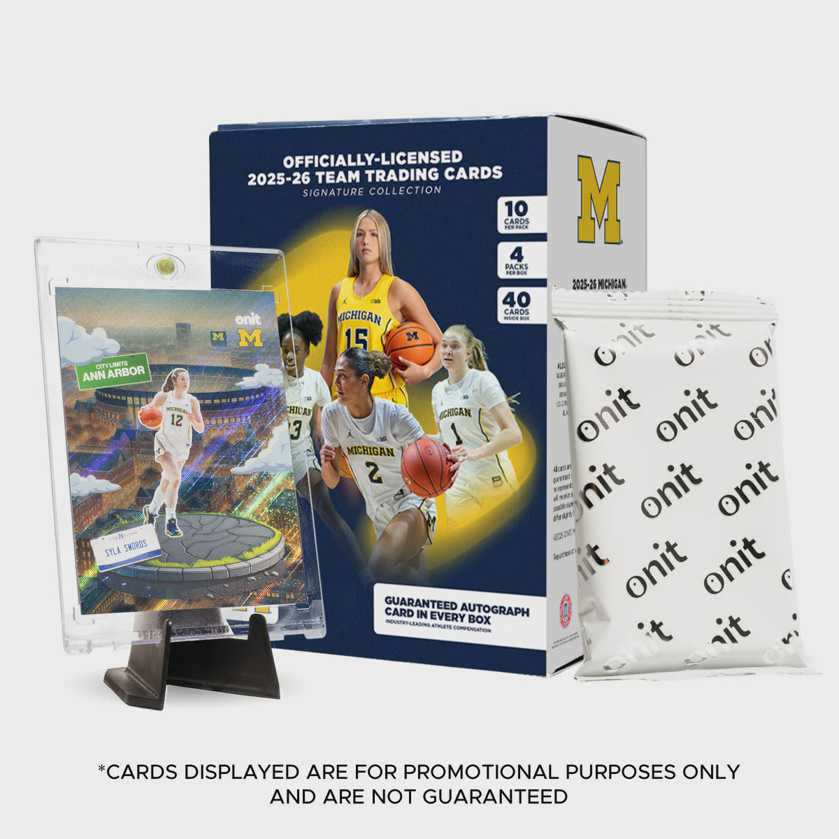 2025/26 Onit University of Michigan Women's Basketball Platinum Box