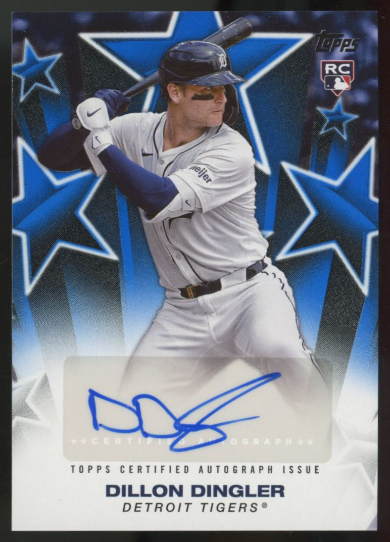 2025 Topps Series One Dillon Dingler RC Stars Auto /150 #BSA-DDI