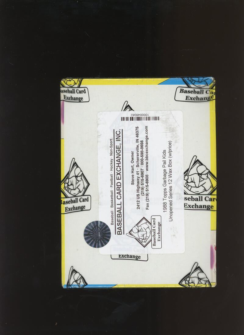 Garbage Pail Kids 12th Series BBCE Sealed Wax Box