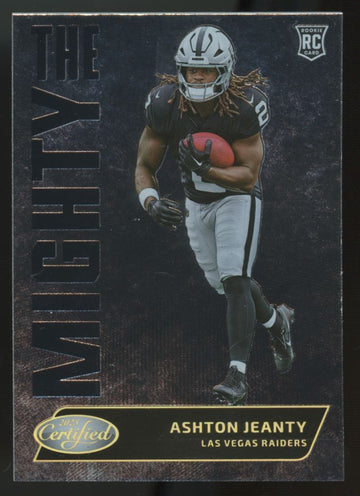 2025 Panini Certified Ashton Jeanty RC The Mighty SSP #MTY-AJY