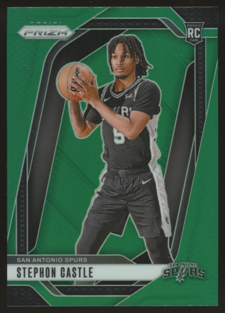 2024-25 Prizm Stephon Castle RC Green Prizm #234