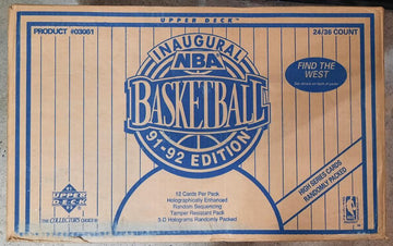 1991-92 Upper Deck Basketball High Series Sealed Wax Case (24 Boxes)