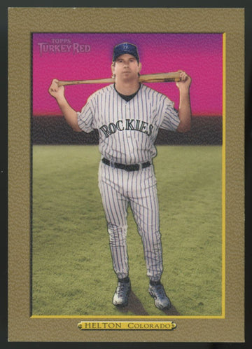 2005 Topps Turkey Red Todd Helton Gold /50 #270