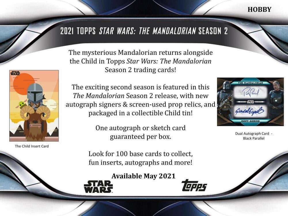 Star Wars The Mandalorian Season 2 Hobby Box