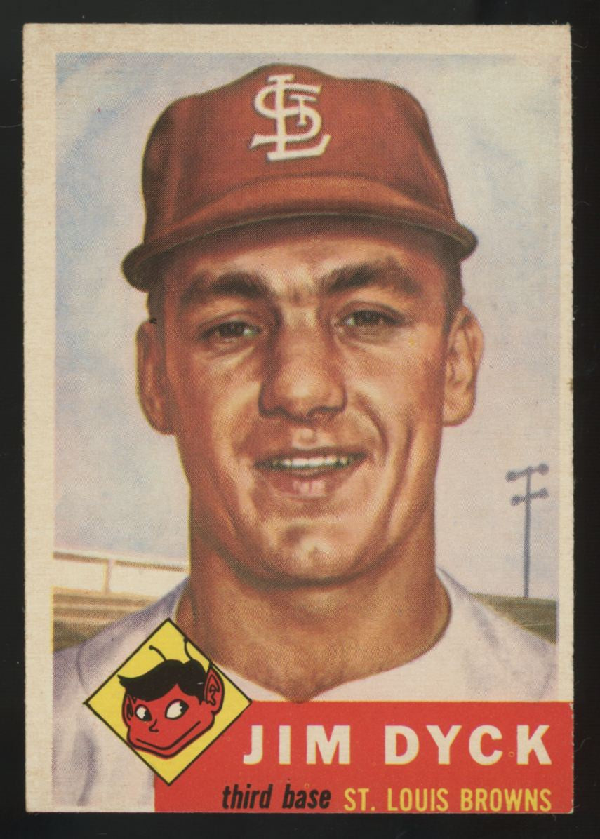 1953 Topps Jim Dyck #177 EX