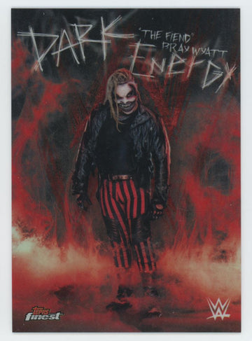 2025 Topps Finest WWE "The Fiend" Bray Wyatt Dark Energy SSP #DE-BWT