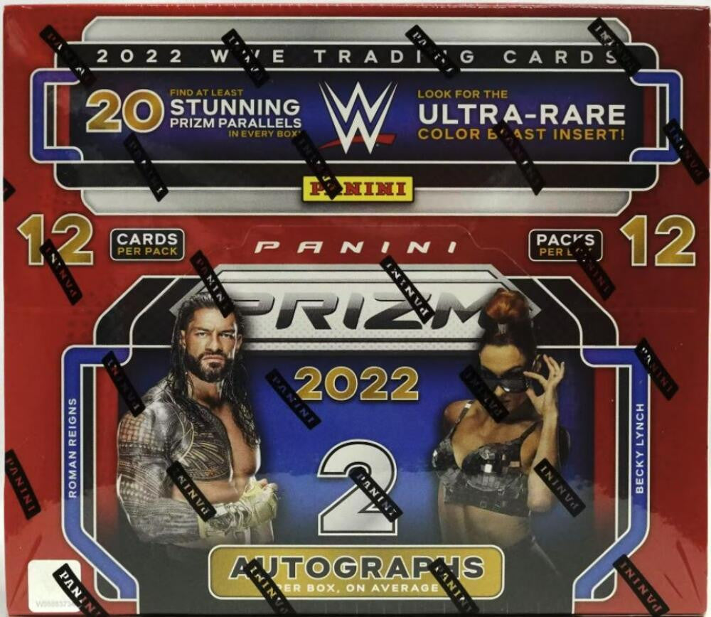 2022 Panini Prizm WWE Wrestling Hobby Box
