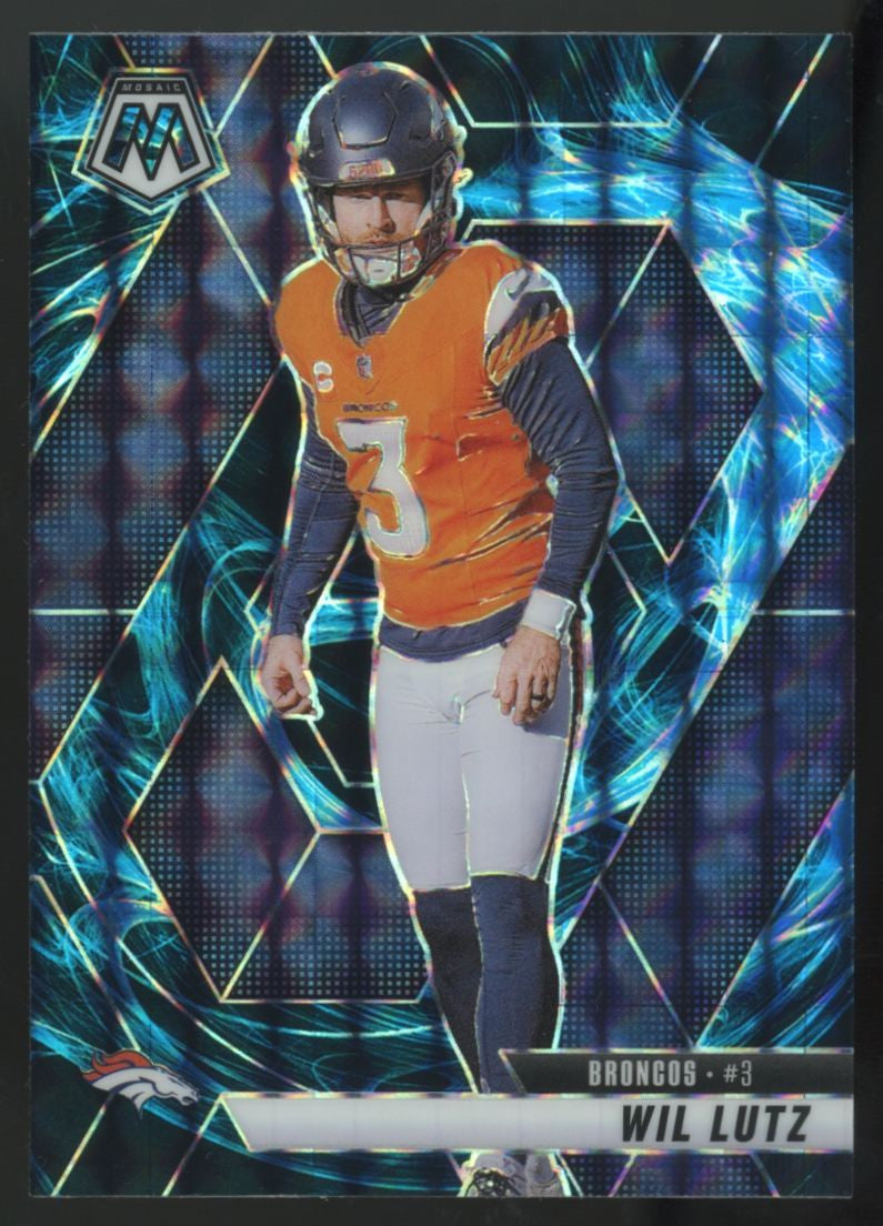 2025 Panini Mosaic Wil Lutz Genesis SSP #151