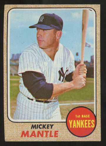 1968 Topps Mickey Mantle #280 VG/EX